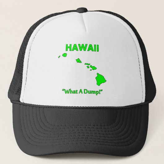 Hawaii - Was für ein Sprung! Truckerkappe (Vorderseite)