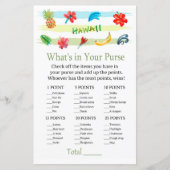 Hawaii Was ist in deinem Handyspiel Babydusche? (Vorderseite)