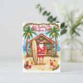 Hawaii Weihnachten mit dem Weihnachtsmann (Stehend Vorderseite)
