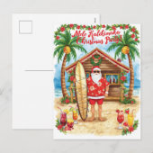Hawaii Weihnachten mit dem Weihnachtsmann (Vorne/Hinten)
