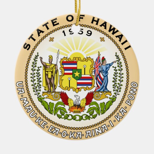 Hawaii* Weihnachtsschmuck ハ Ornament ワ リ ス イス の (Vorne)