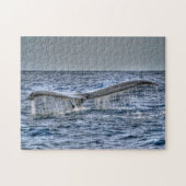 Hawaii Whale Fluke Puzzle (Horizontal)