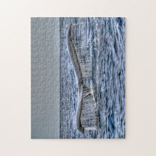 Hawaii Whale Fluke Puzzle (Vertikal)