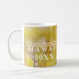 Hawaii Wild Orchid - Nationalpark Vulkane Jahr Kaffeetasse