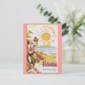 Hawaii - Wo Träume beginnen Postkarte (Stehend Vorderseite)