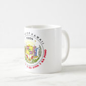Hawaii-Zeichen Kaffeetasse (VorderseiteRechts)