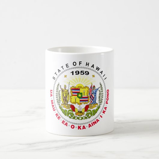Hawaii-Zeichen Kaffeetasse (Mittel)