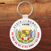 Hawaii-Zeichen Schlüsselanhänger (Vorderseite)