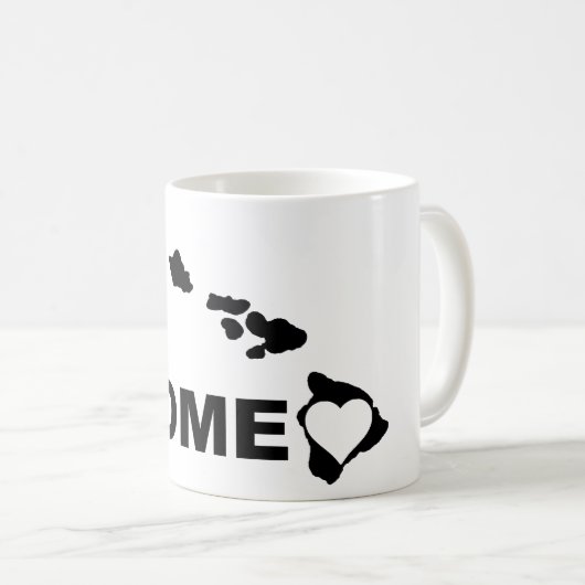 Hawaii Zuhause weg Von der Tasse des Staat oder vo (VorderseiteRechts)