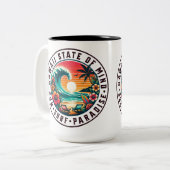 Hawaii Zweifarbige Tasse (Vorderseite Links)