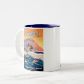 HAWAII ZWEIFARBIGE TASSE (Vorderseite Links)