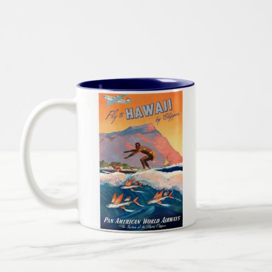 HAWAII ZWEIFARBIGE TASSE (Links)