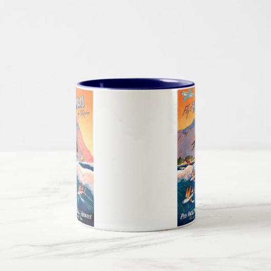 HAWAII ZWEIFARBIGE TASSE (Mittel)