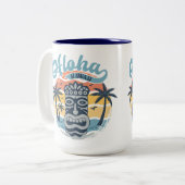 Hawaii Zweifarbige Tasse (Vorderseite Links)
