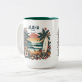 Hawaii Zweifarbige Tasse (Vorderseite Links)