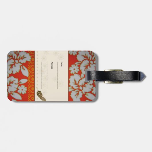 HAWAIIALOHA SAMMLUNG GEPÄCKANHÄNGER (Rückseite horizontal)