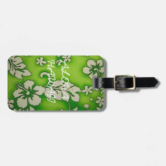 HAWAIIALOHA SAMMLUNG GEPÄCKANHÄNGER (Vorderseite horizontal)