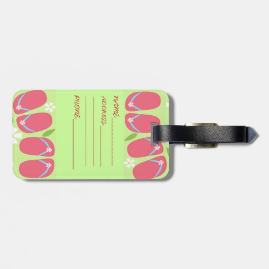 HAWAIIALOHA SAMMLUNG GEPÄCKANHÄNGER (Rückseite horizontal)