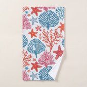 Hawaiian Aloha druckt tropisches Muster Badhandtuch Set (Handtuch)