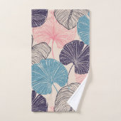 Hawaiian Aloha druckt tropisches Muster Badhandtuch Set (Handtuch)