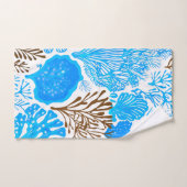 Hawaiian Aloha druckt tropisches Muster Badhandtuch Set (Handtuch)