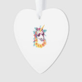 Hawaiian-Aloha-Einhorn Ornament (Vorderseite)