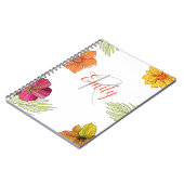 Hawaiian Aloha Floral Notizblock (Linke Seite)