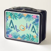 Hawaiian Aloha Gruß Retro Lunch Box (Vorderseite)