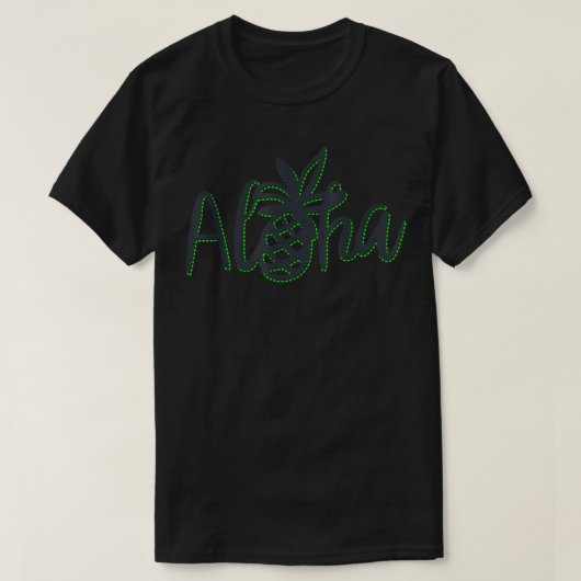 Hawaiian Aloha Hawaii Tropical Beach Luau Party  T-Shirt (Design vorne)