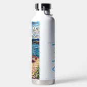 Hawaiian Aloha Kanuwasserflasche Trinkflasche (links)