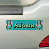 Hawaiian Aloha Lei Autoaufkleber (Auf Auto)