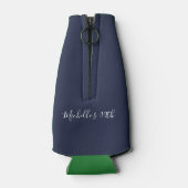 Hawaiian Aloha Luau Birthday Party Guest Favor Flaschenkühler (Rückseite)