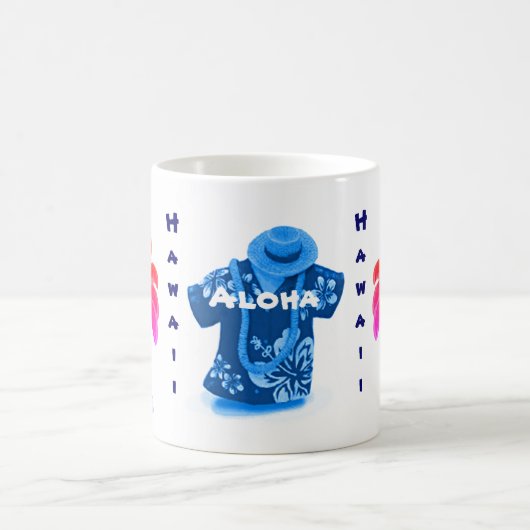 Hawaiian Aloha Style Magic-Tasse Verwandlungstasse (Mittel)