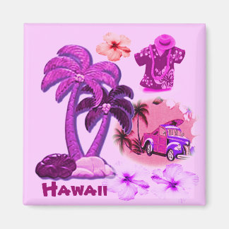 Hawaiian Aloha Style Magnet