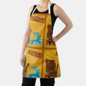 Hawaiian Aloha Tiki Bar Retro Luau Party Schürze (InSitu)