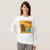 Hawaiian Aloha Tiki Bar Retro Luau Party T-Shirt (Vorne ganz)