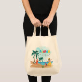 Hawaiian Aloha Vibes Tote Bag Tragetasche (Vorderseite (Produkt))