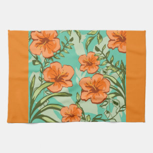 HAWAIIAN ART KITCHEN TOWEL GESCHIRRTUCH