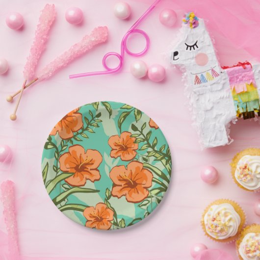 HAWAIIAN ART PAPPTELLER (Party)