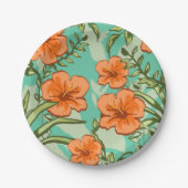 HAWAIIAN ART PAPPTELLER (Vorderseite)