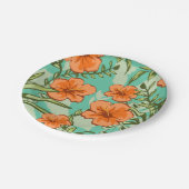 HAWAIIAN ART PAPPTELLER (Schrägansicht)