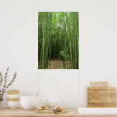 Hawaiian Bamboo Forest Poster (Küche)