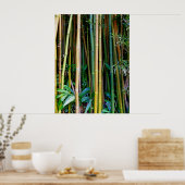 Hawaiian Bamboo Poster (Küche)