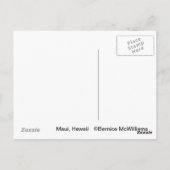 Hawaiian Beach II Postkarte (Rückseite)