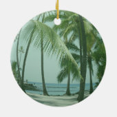 Hawaiian Beach Keramik Ornament (Hinten)
