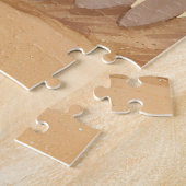 Hawaiian Beach | Palm Tree Tropical Watercolor Puzzle (Seite)