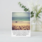 Hawaiian Beach Postcard Postkarte (Stehend Vorderseite)