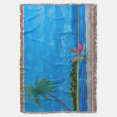 Hawaiian Beach Run Decke (Vorderseite Vertikal)