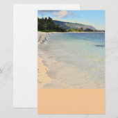 Hawaiian Beach Stationery Briefpapier (Vorne/Hinten)