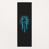 Hawaiian Beach Summer Tropical Vacation Palm Tree Yogamatte (Vorderseite)